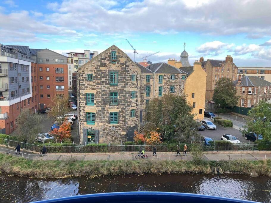My Waterfront Apartment, Views Over Water Of Leith Edinburgh Dış mekan fotoğraf