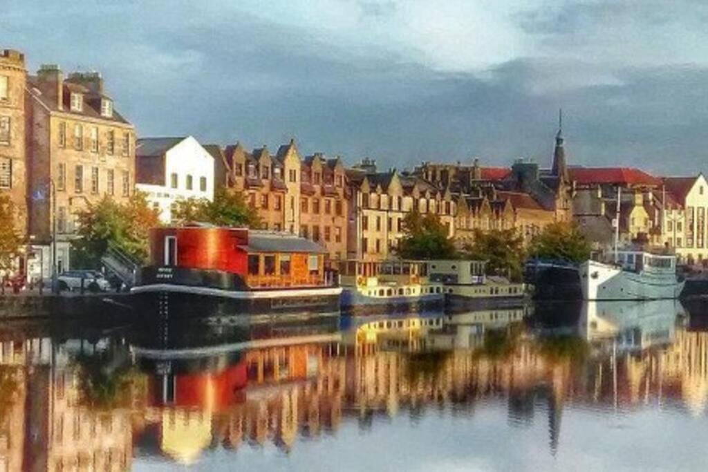 My Waterfront Apartment, Views Over Water Of Leith Edinburgh Dış mekan fotoğraf